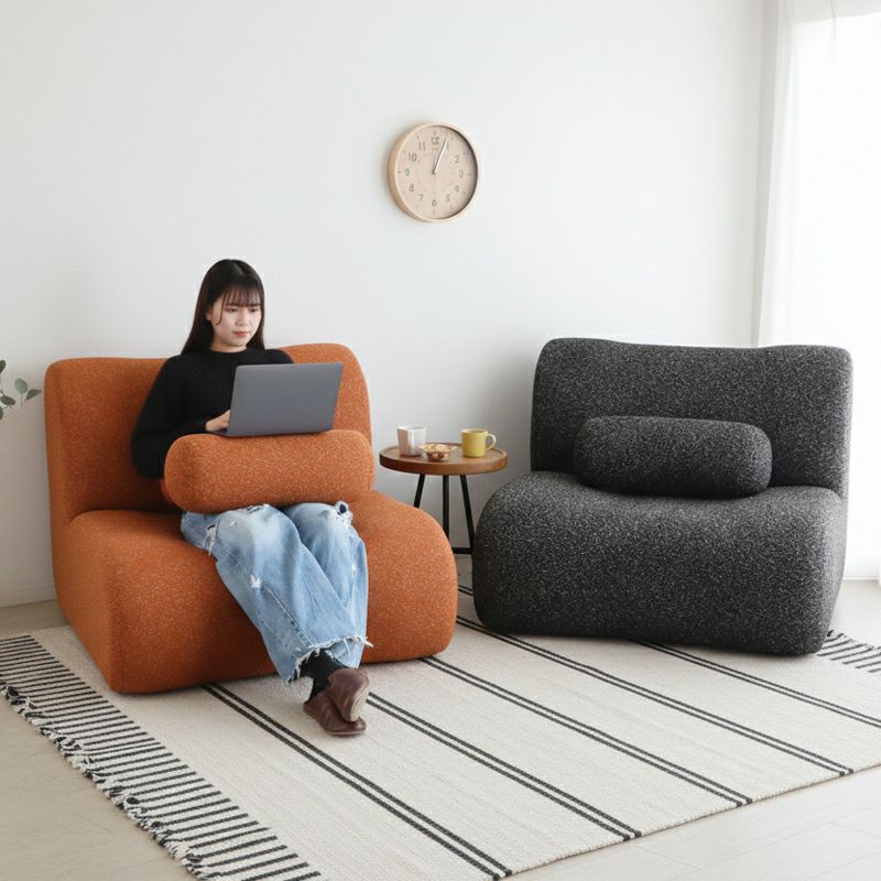 お部屋でゆったりとくつげるパーソナルソファ