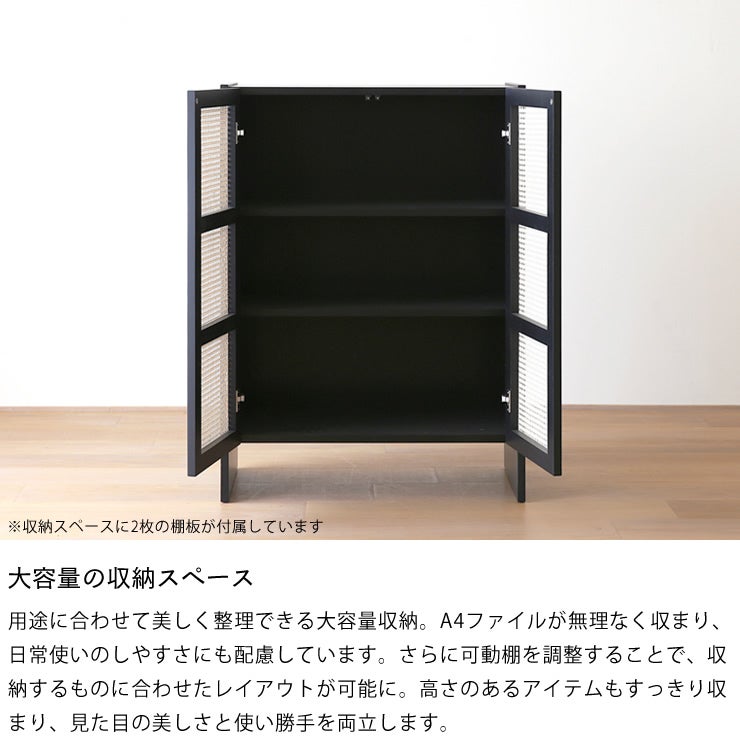 ブレスキャビネット80cm幅は大容量の収納スペース