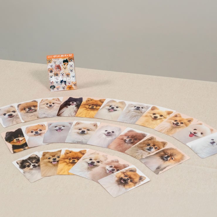 愛犬もオリジナルカードにできるポメあわせ