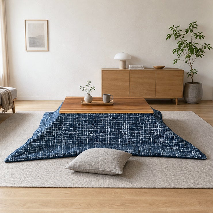 お部屋に馴染むシンプルなこたつテーブル105cm