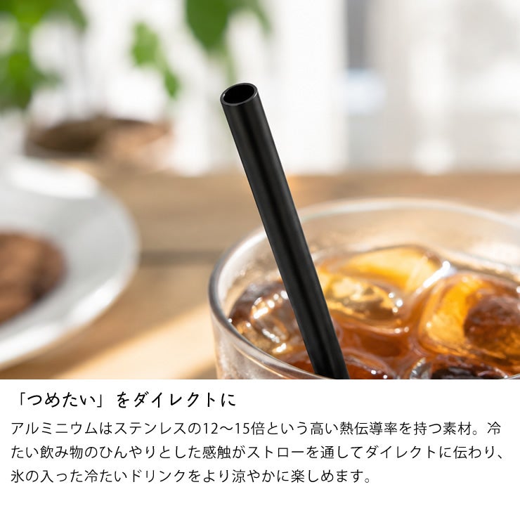 THE STRAW（ザ ストロー） BLACK 1 カトラリー｜カトラリー通販【家具