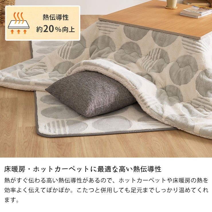床暖房・ホットカーペットに最適な敷きマット