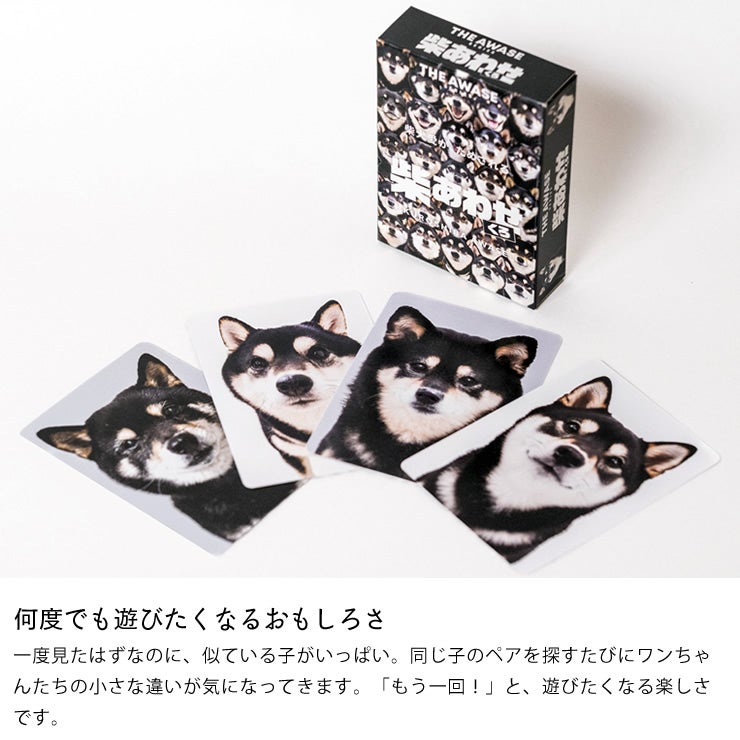 子供から大人まで遊べる柴あわせ くろ